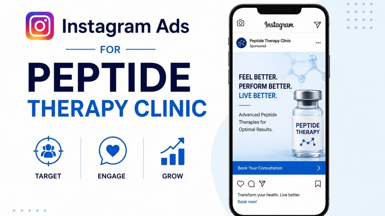 instagram ads for peptide therapy