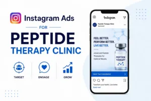 instagram ads for peptide therapy