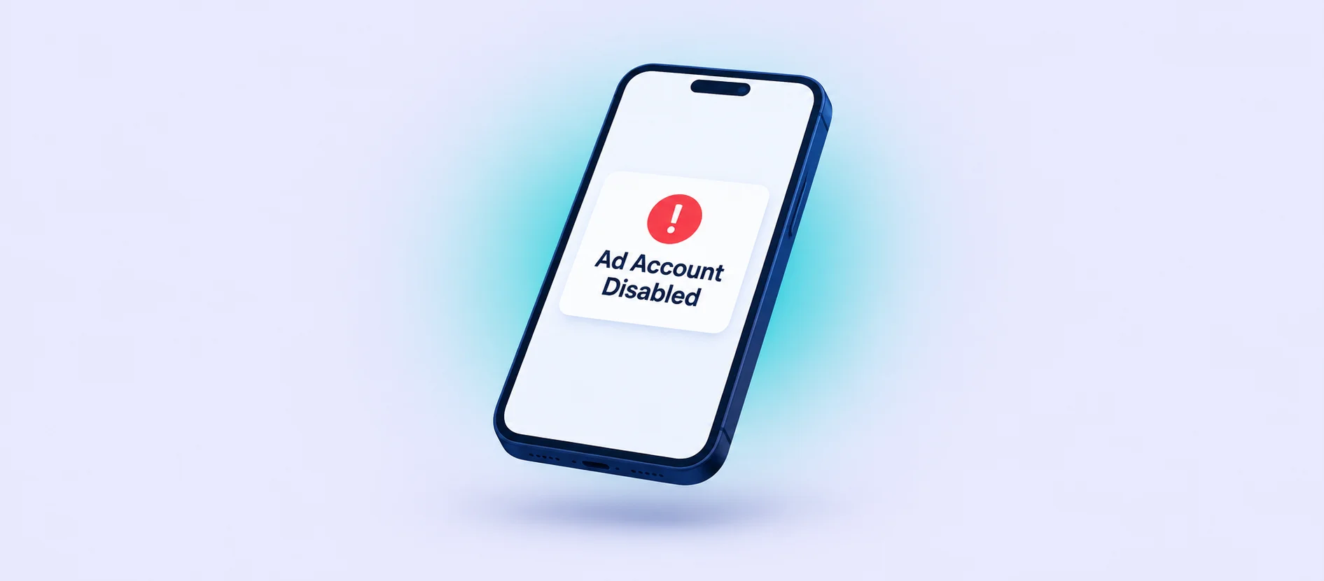 Peptide brand ad account disabled notification